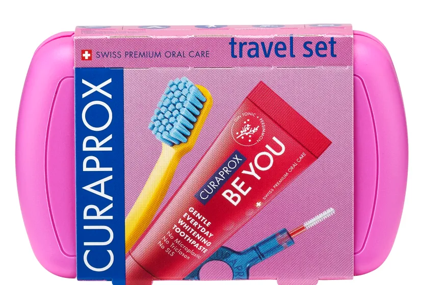 Curaprox Travel Set Roze (1 stuk)