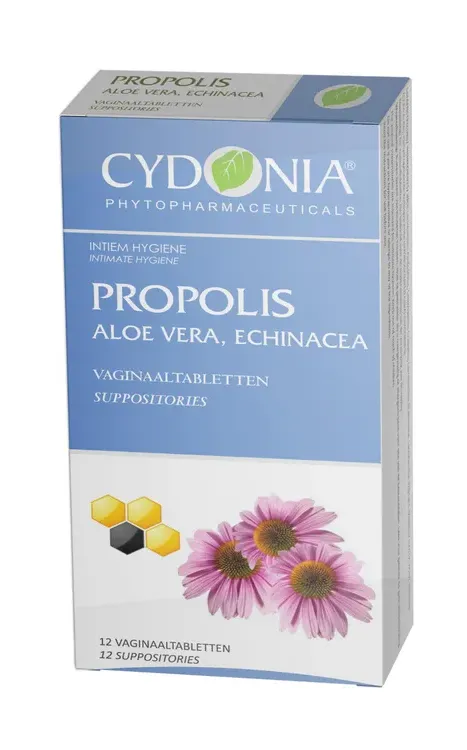 Cydonia Propolis, Aloe Vera, Echinacea Vaginaaltabletten (12 stuks)