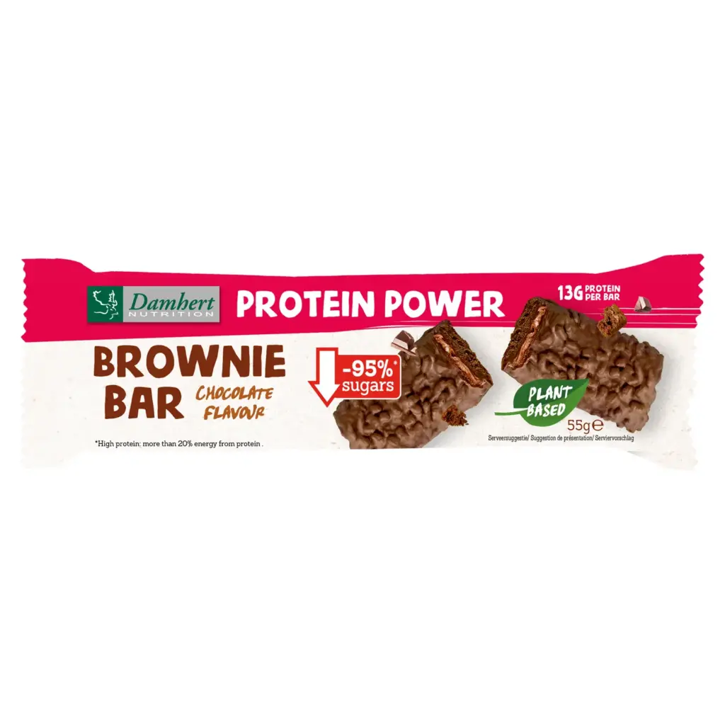 Damhert Protein Power Brownie Bar (55 gr)