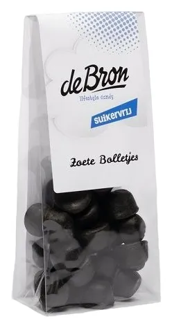 De Bron Zoete Bolletjes Suikervrij (90 gr)