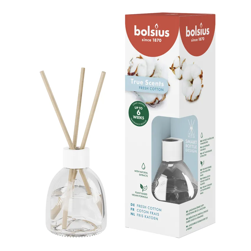 Bolsius True Scents Geurverspreider Fresh Cotton (60 ml) - image 2