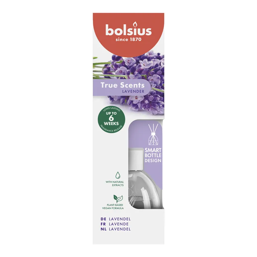 Bolsius True Scents Geurverspreider Lavender (60 ml)