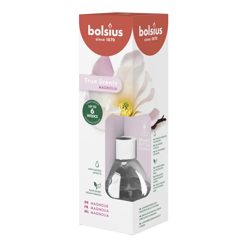 Bolsius True Scents Geurverspreider Magnolia (60 ml)