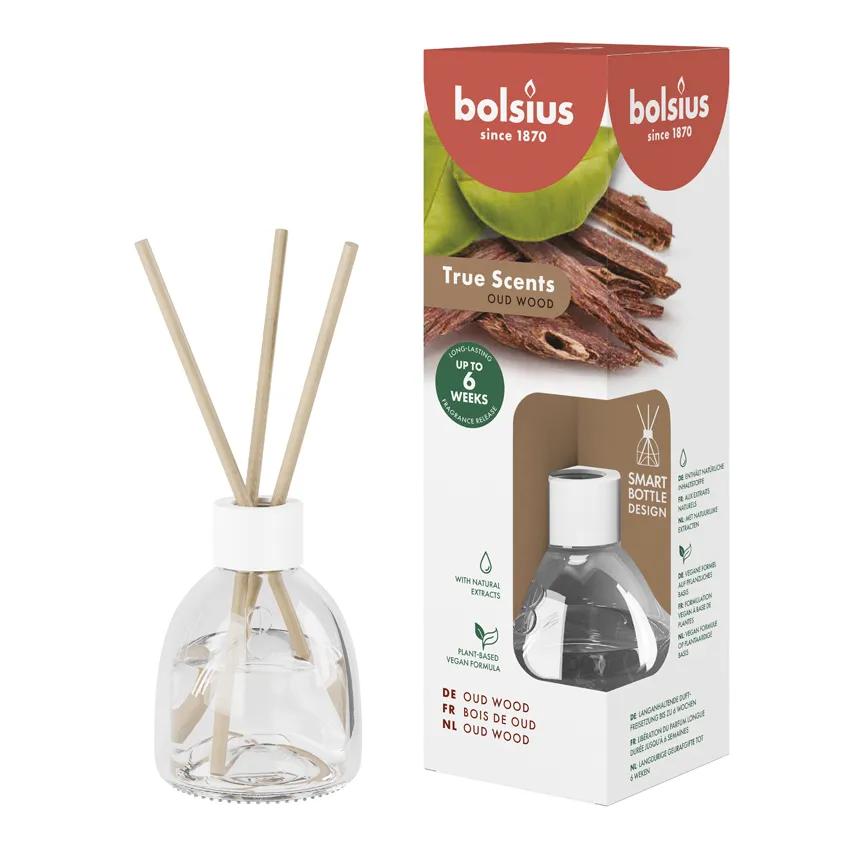 Bolsius True Scents Geurverspreider Oud Wood (60 ml) - image 2