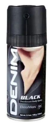 Denim Black Deodorant Bodyspray (150 ml)