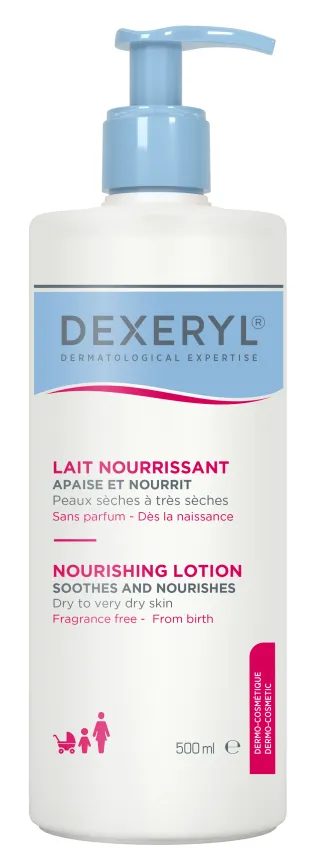 Dexeryl Nourishing Lotion Fragrance Free (500 ml)