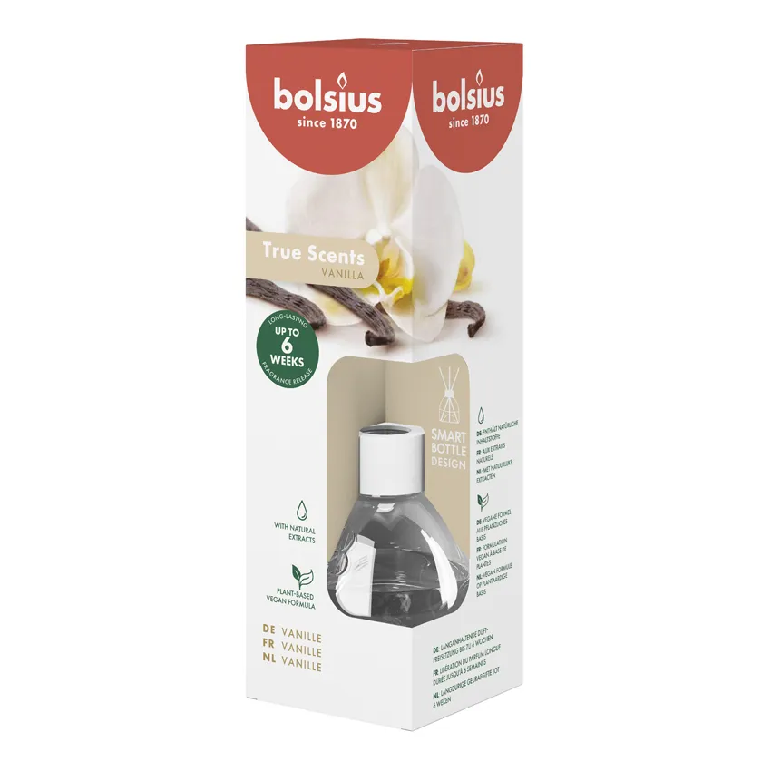 Bolsius True Scents Geurverspreider Vanilla (60 ml)