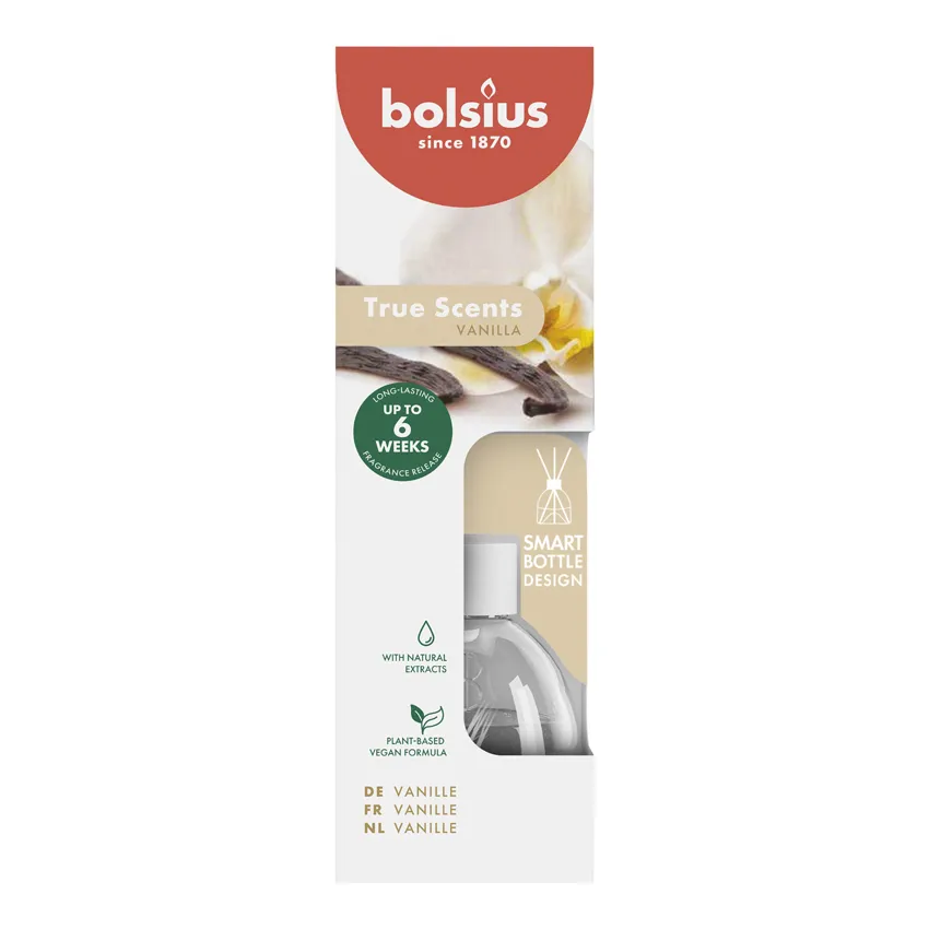 Bolsius True Scents Geurverspreider Vanilla (60 ml)