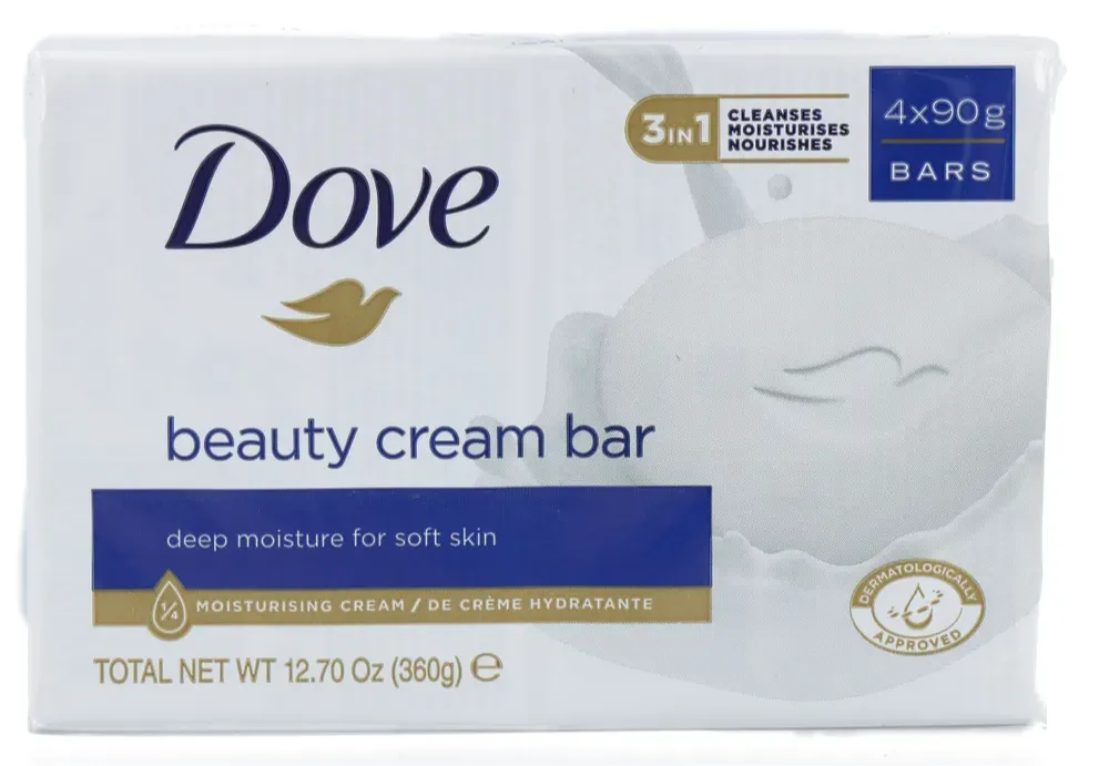 Dove Original Beauty Cream Zeep (4 x 90 gr)