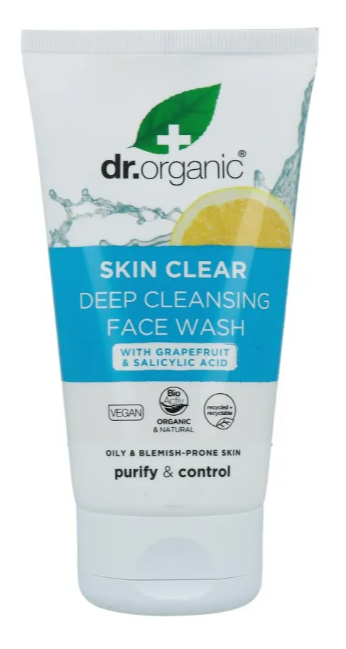 Dr Organic Skin Clear Deep Pore Face Wash 5-in-1 (125 ml)