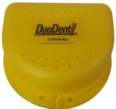 Duodent Prothese Gebitbak Set (1 stuk)