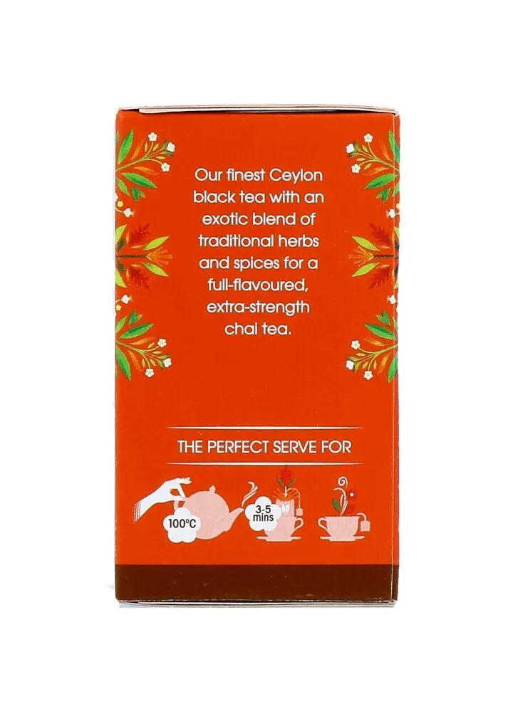 English Tea Shop Organic Chai Blacktea (8 zakjes) - image 3