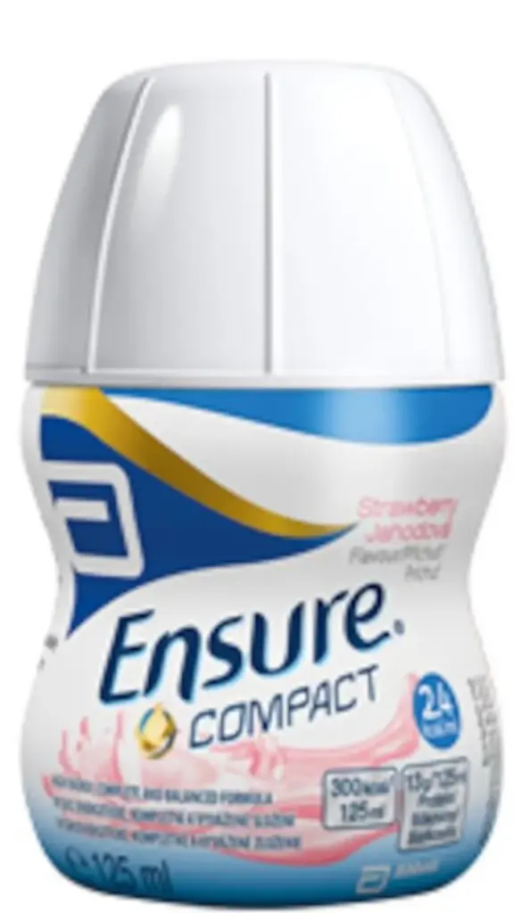 Abbott Ensure Compact Aardbei 4pc (125 ml)
