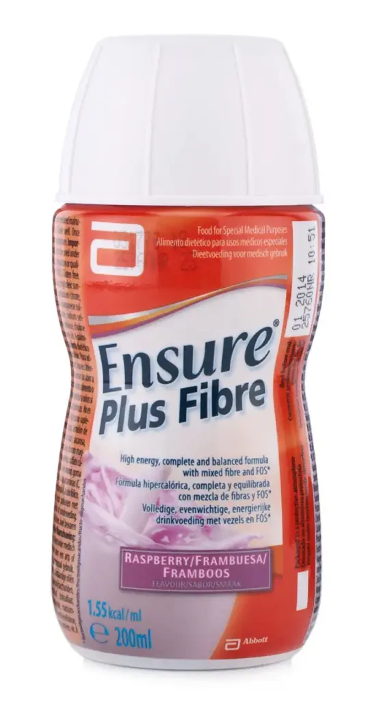 Abbott Ensure Plus Fibre Frambozen (200 ml)