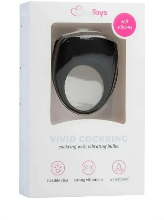 Easytoys Vibrerende Koppels Cockring (1 stuk)