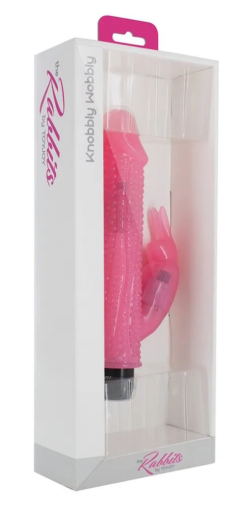 Eros The Rabbits Knobbly Wobbly Pink (1 stuk)