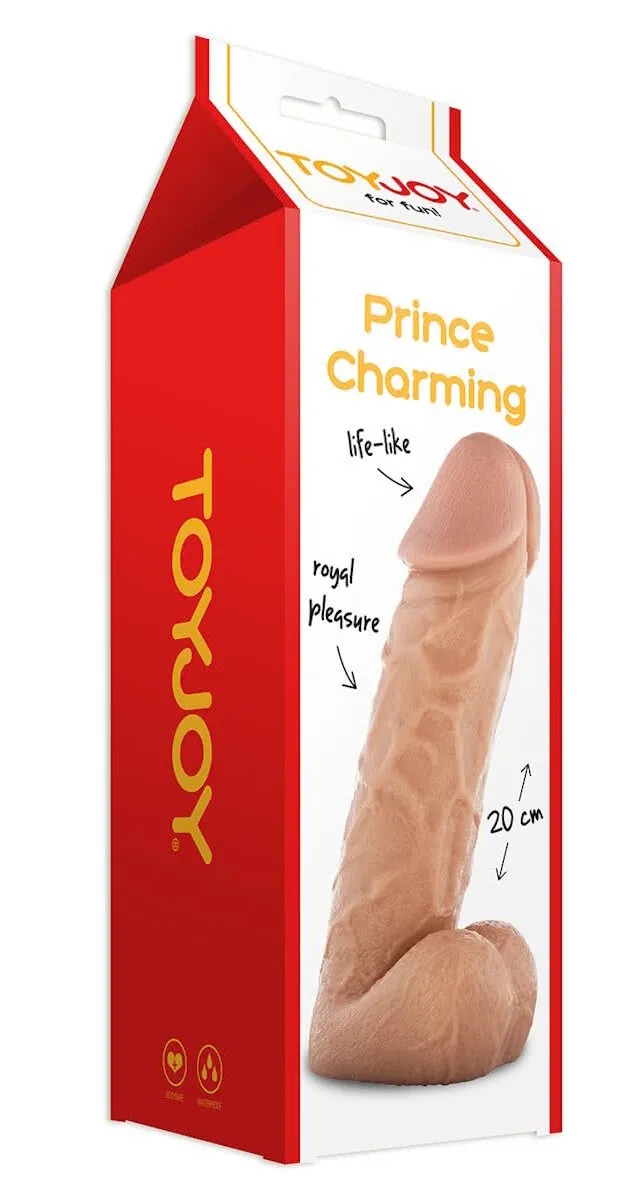 Toyjoy Dildo Prince Charming 20cm (1 stuk)
