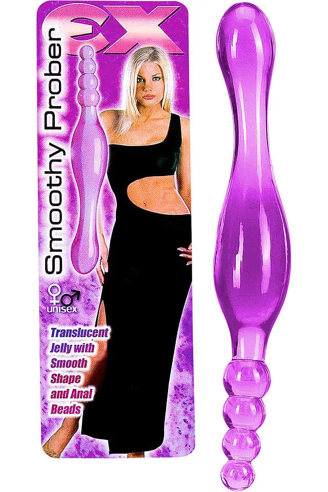 Eros Smoothy Prober Clear Lavender (1 stuk)