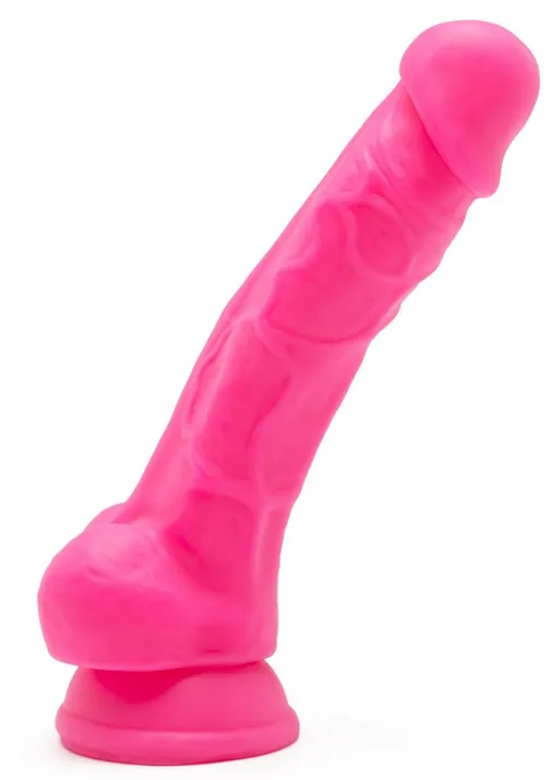 Toyjoy Dildo Happy Dicks Balls 7,5 Inch Roze (1 stuk)
