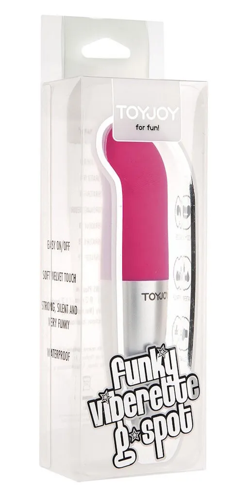 Toyjoy Funky Viberette G-spot Pink (1 stuk)
