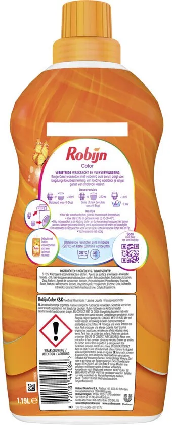 Robijn Wasmiddel Kleur (1190 ml)