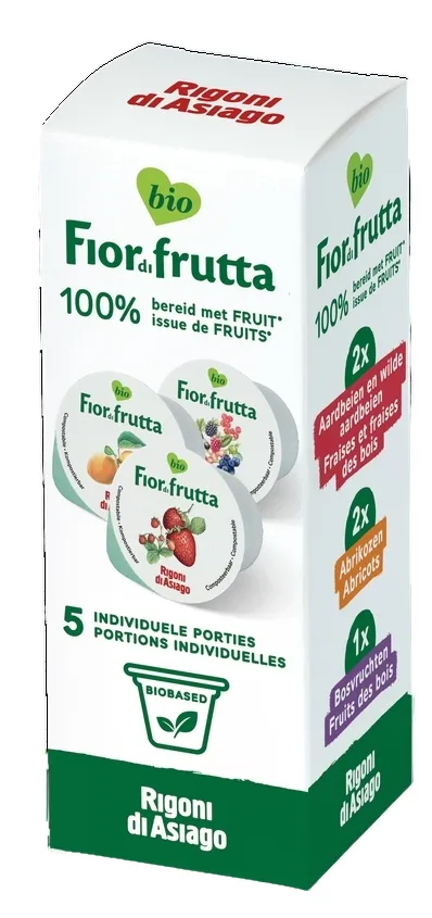 Fiordifrutta Jam Cups Mix Bio (100 gr)