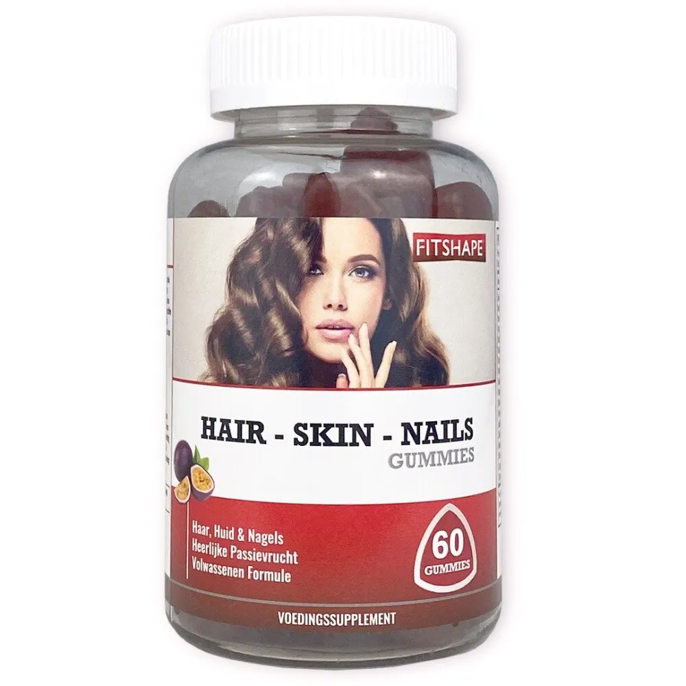 Fitshape Hair-skin-nails Gummies (60 stuks)