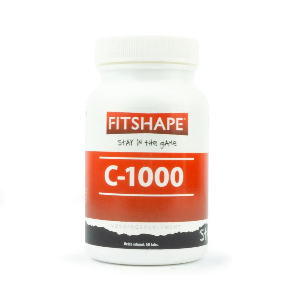 Fitshape Vitamine C-1000 Tabletten (50 tabletten)