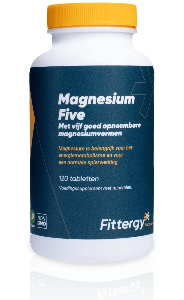 Fittergy Magnesium Five Tabletten (120 tabletten)
