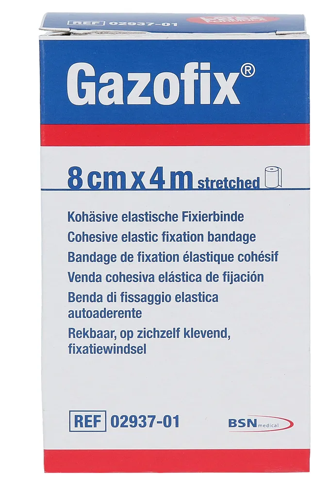 BSN Medical Gazofix Fixatiewindsel 8cm x 4m (1 stuk)