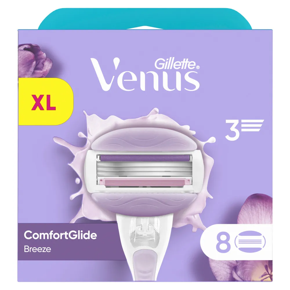 Gillette Venus Comfort Glide Breeze (8 stuks)