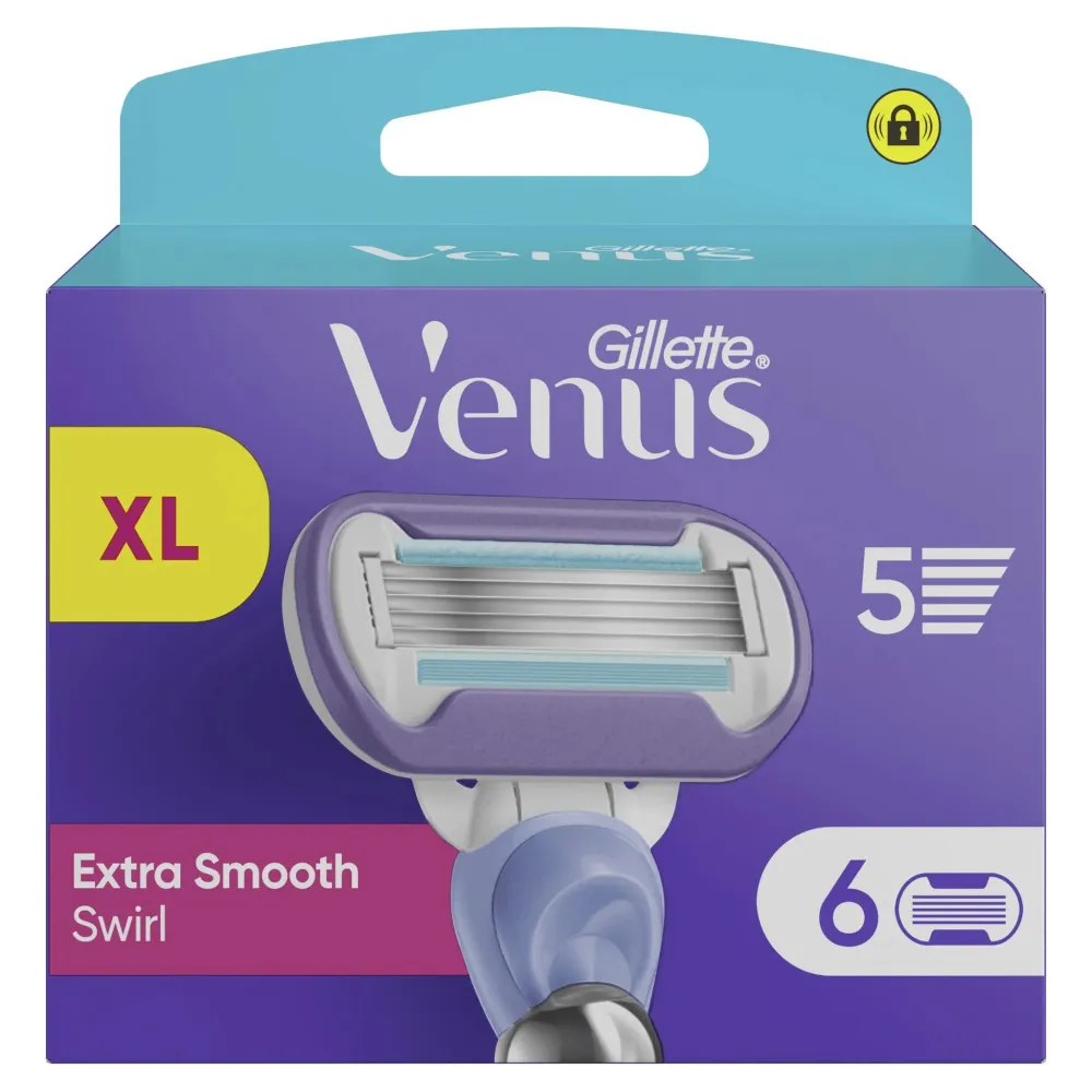 Gillette Venus Extra Smooth Swirl Scheermesjes XL (6 stuks)
