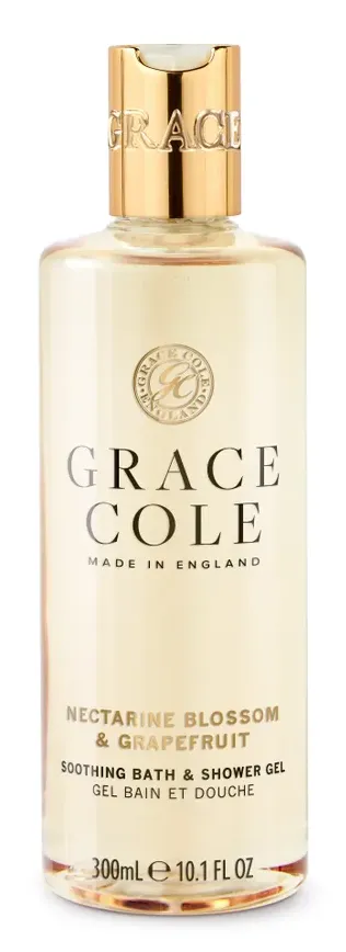Grace Cole Nectarine Blossom & Grapefruit Soothing Bath & Shower Gel (300 ml)