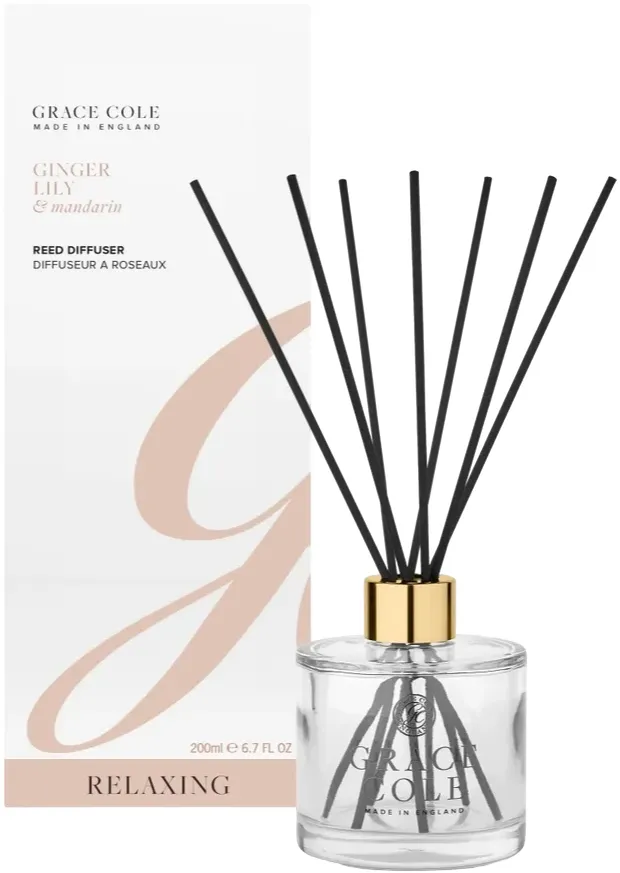 Grace Cole Ginger Lily & Mandarin Reed Diffuser (1 stuk)