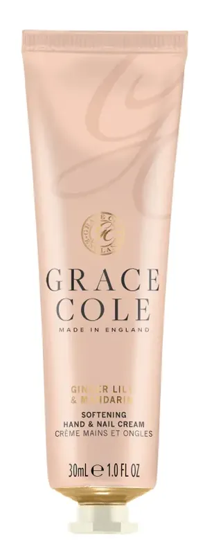 Grace Cole Ginger Lily & Mandarin Softening Hand & Nail Cream (30 ml)