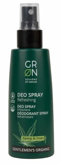 Grn Gentlemen's Organic Deodorant met Hennep & Hop (75 ml)