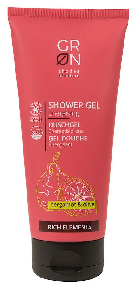 Grn Rich Elements Shower Gel Bergamot & Olive (200 ml)