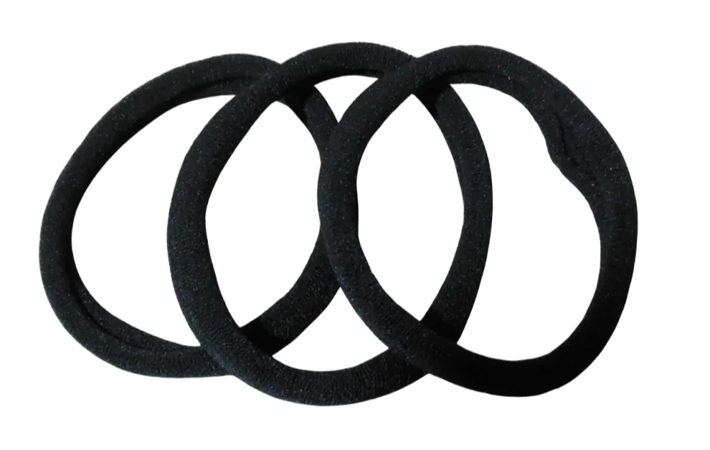 Hair Mode Badstof Elastiek Groot (3 stuks)