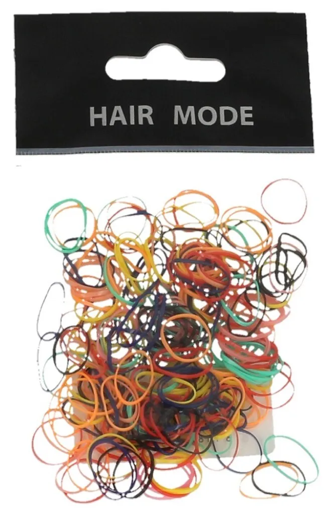 Hair Mode Rasta Elastiekjes Mix (250 stuks)