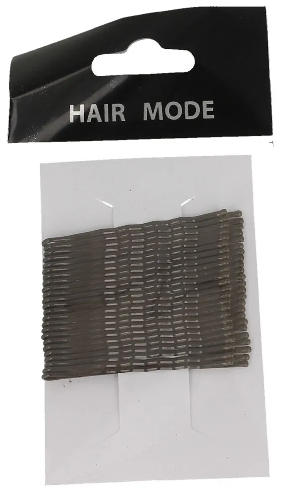 Hair Mode Schuifspeldjes Bruin (24 stuks)