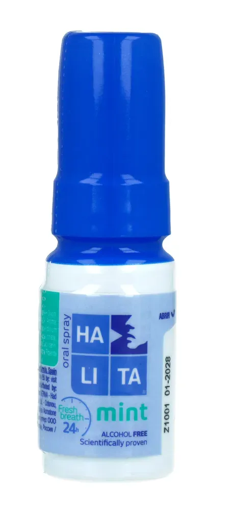 Halita Mondspray Mini 24h Mint (15 ml)