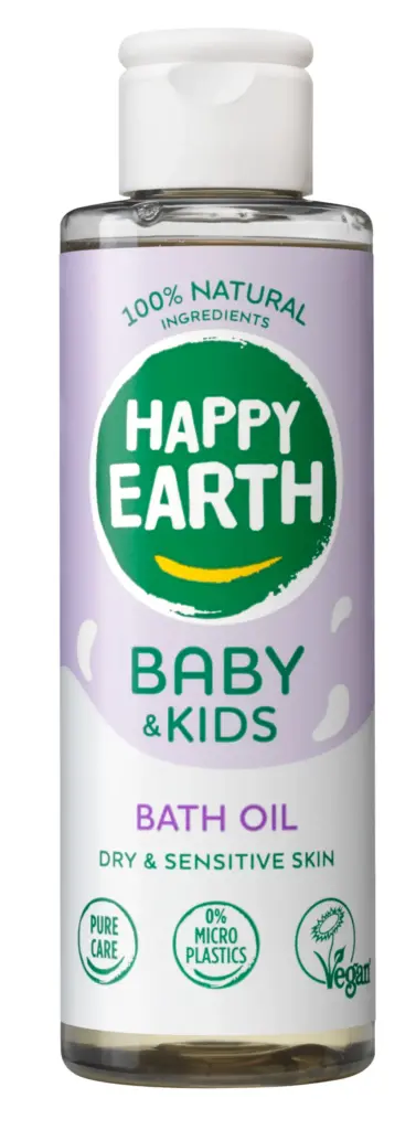 Happy Earth Baby & Kids Bath Oil (150 ml)
