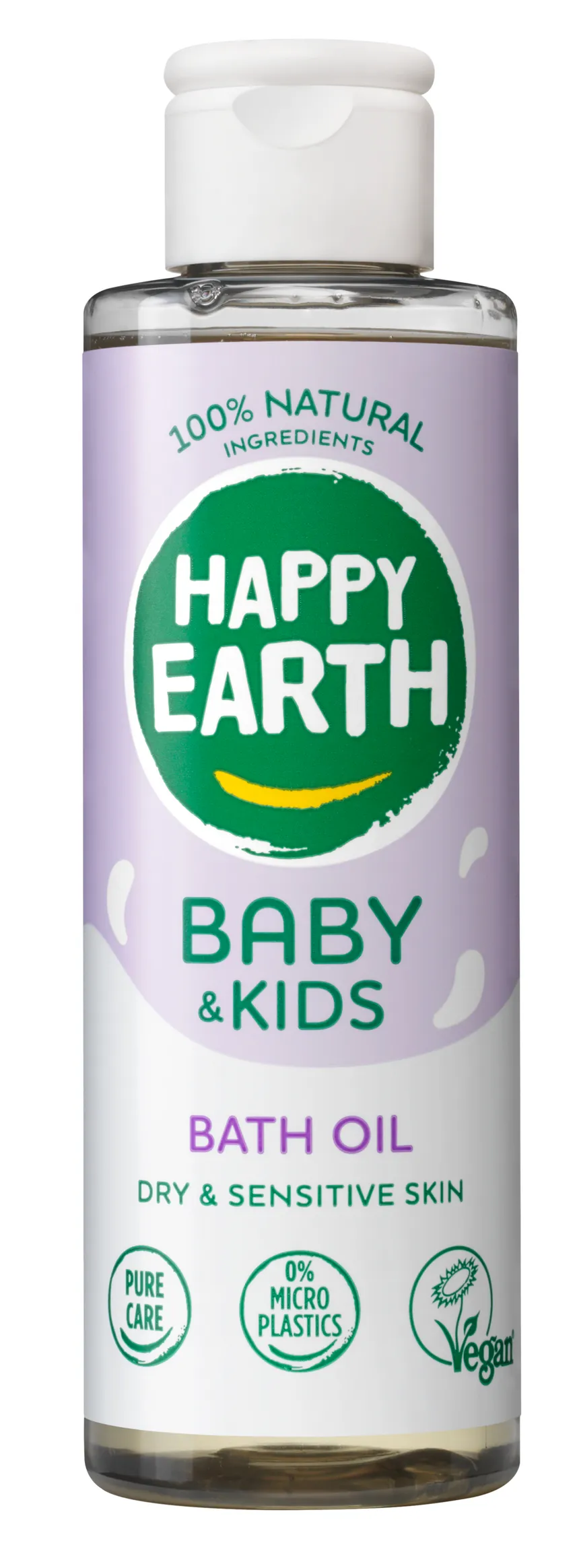 Happy Earth Baby & Kids Bath Oil (150 ml)