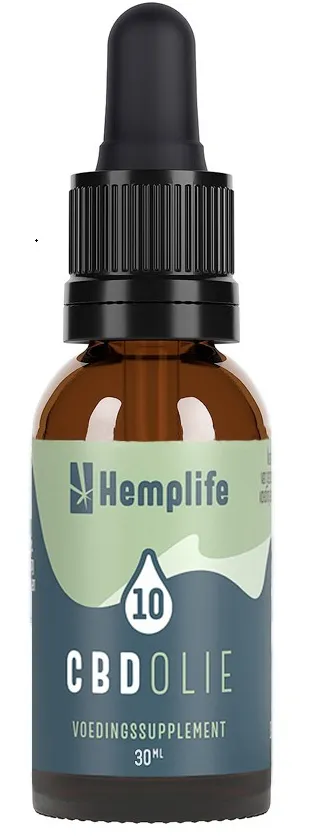 Hemplife Cbd Olie 10% Druppels (30 ml)