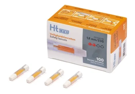 Ht One Veiligheidslancet 1,8mm (100 stuks)