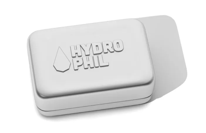 Hydrophil Zeepdoos Aluminium (1 stuk)