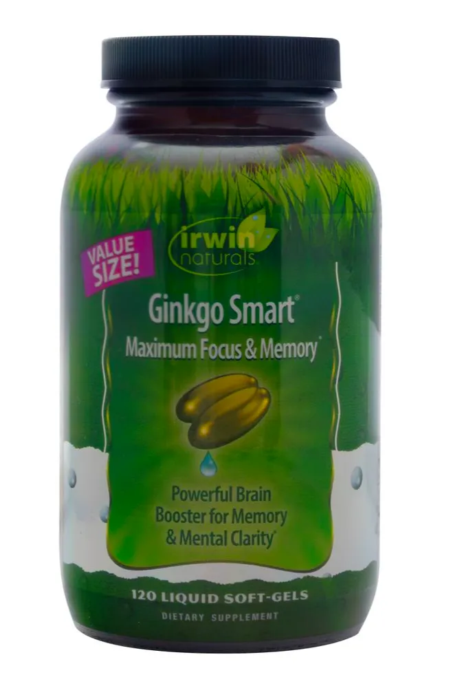 Irwin Naturals Ginkgo Smart Softgels (120 stuks)