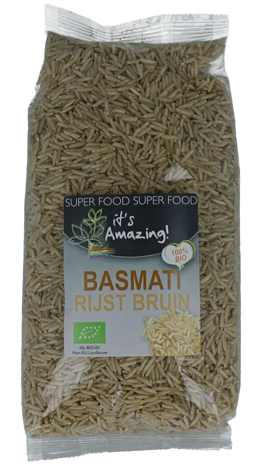 Its Amazing Basmati Rijst Bruin (500 gr)