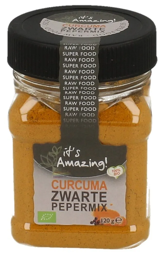 Its Amazing Curcuma Zwarte Pepermix (120 gr)