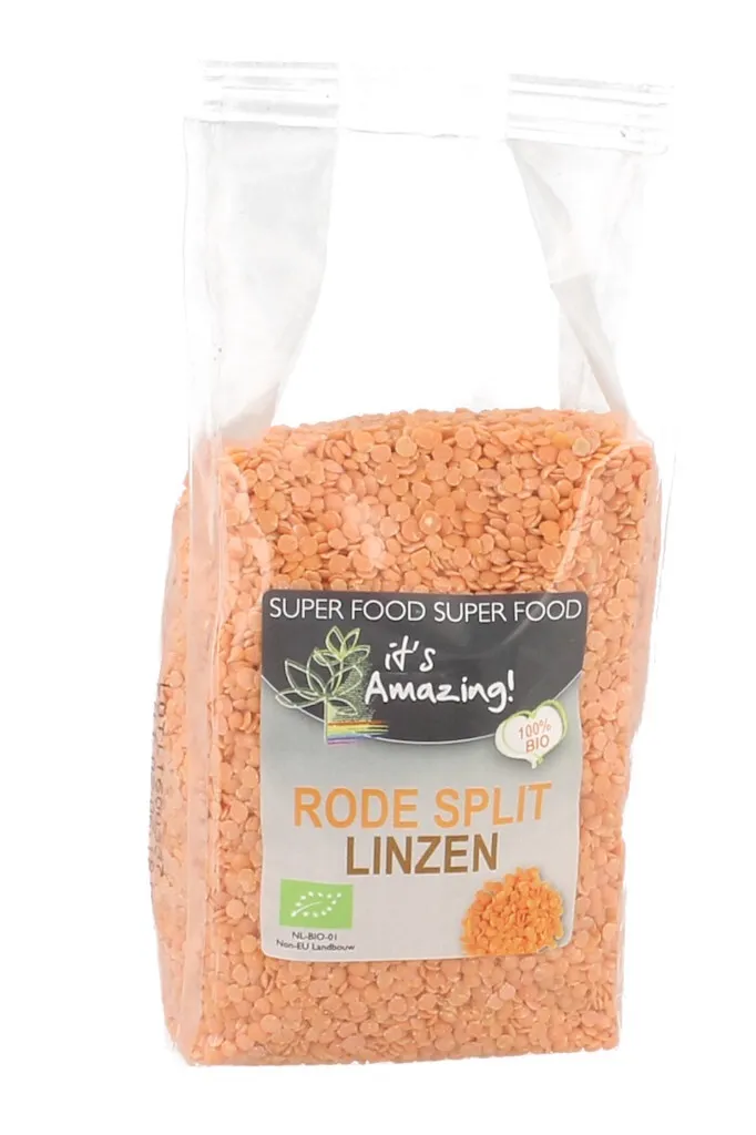 Its Amazing Rode Split Linzen (500 gr)